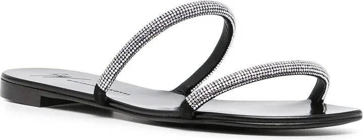 Croisette crystal-embellished sandals - Image 2