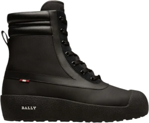 Croker 6239720 Men's Black Calf Leather Shirling-Lined Boots