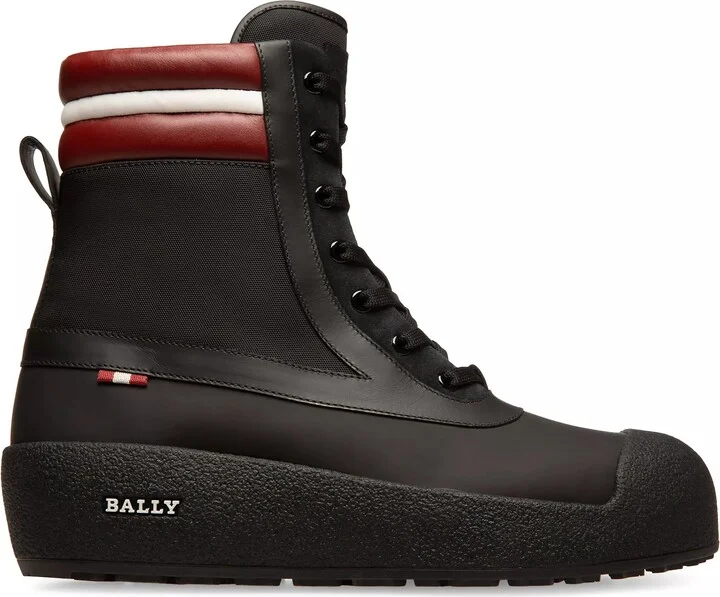 Croker 6239721 Men's Black Calf Leather Shirling-Lined Boots