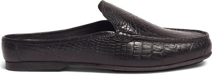 Cronos Alli Croc Embossed Mule - Image 3