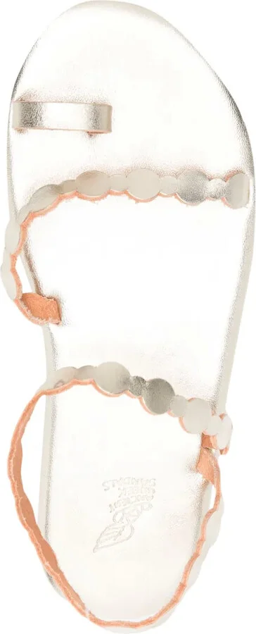 Cronos flat leather sandals - Image 4