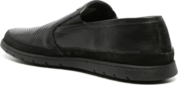 Crooner perforated leather loafers - Image 3