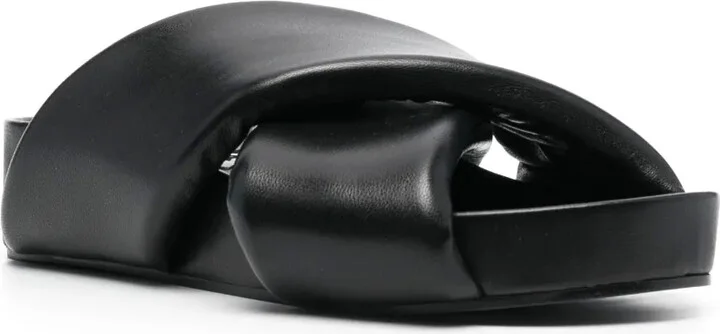 Cross-Over Leather Sandals - Image 2