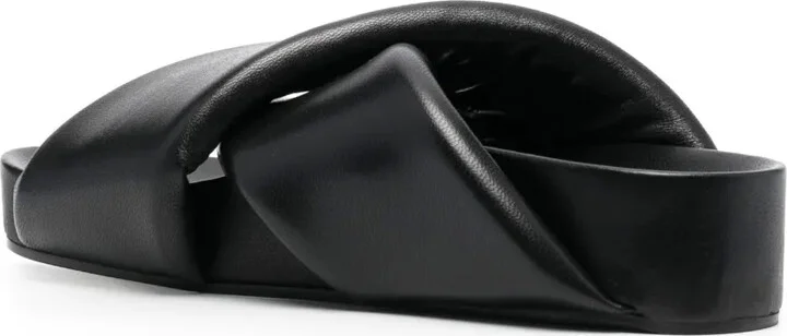Cross-Over Leather Sandals - Image 3