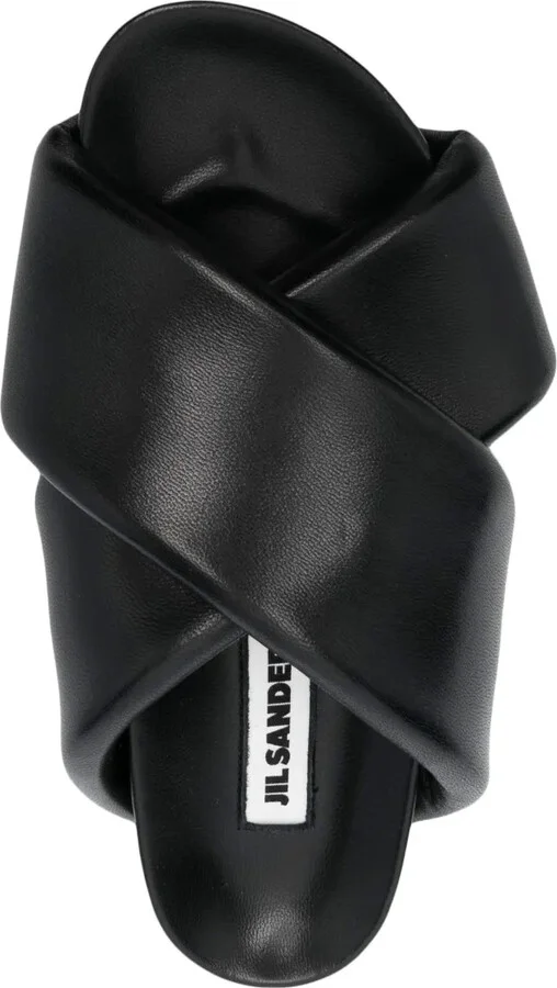 Cross-Over Leather Sandals - Image 4