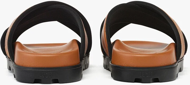 Cross Sandal in VIsetos Leather Mix - Image 3