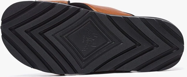 Cross Sandal in VIsetos Leather Mix - Image 4