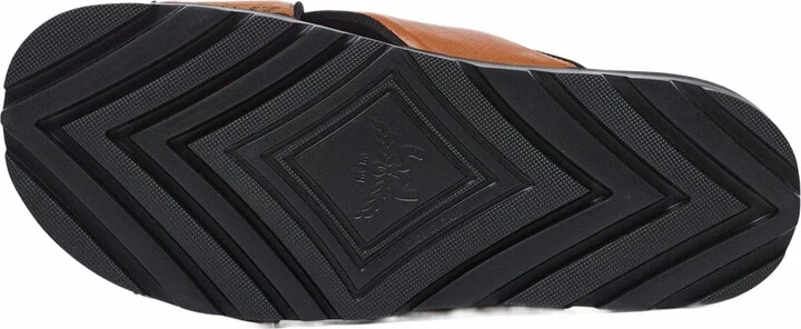 Cross Sandal in VIsetos Leather Mix - Image 4