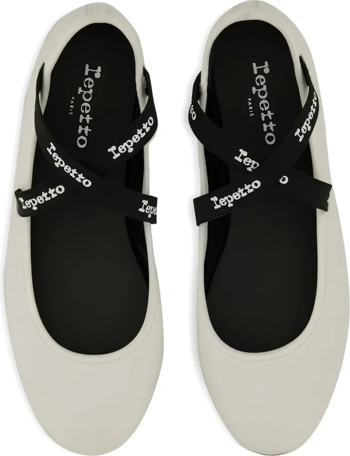 Cross-Strap Ballet Flats - Image 4