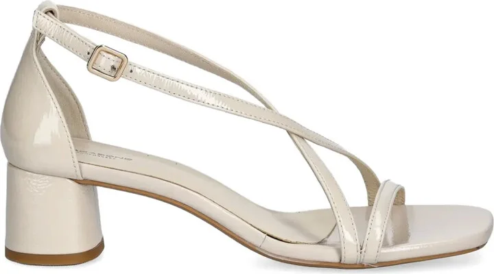 Cross-Strap Block-Heel Sandals