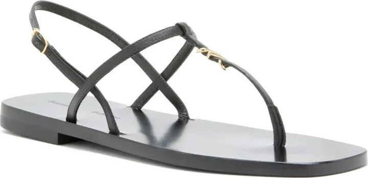 Cross-Strap Flat Sandals - Image 2