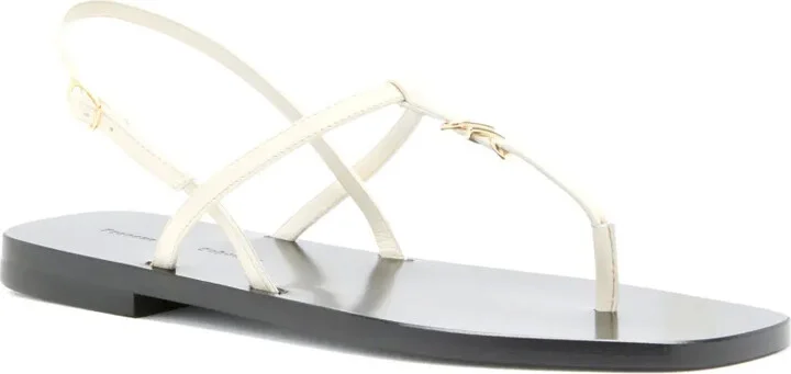 Cross-Strap Flat Sandals - Image 2