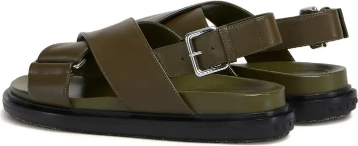 Cross-Strap Flat Sandals - Image 3