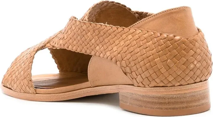 Cross-Strap Flat Sandals - Image 3