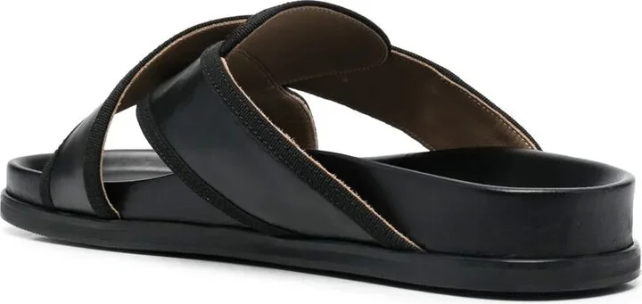Cross-Strap Flat Sandals - Image 3