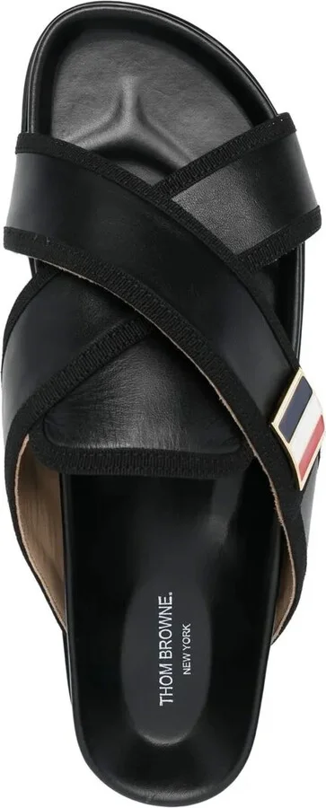 Cross-Strap Flat Sandals - Image 4