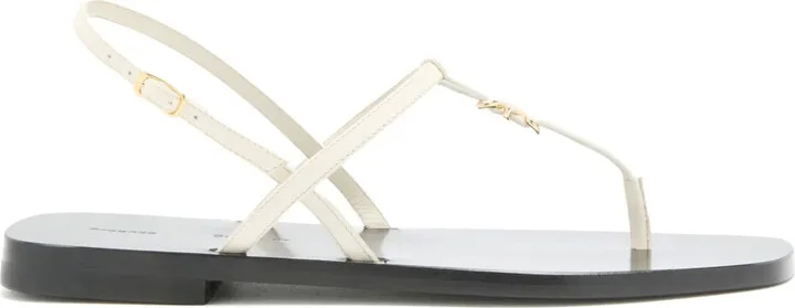 Cross-Strap Flat Sandals