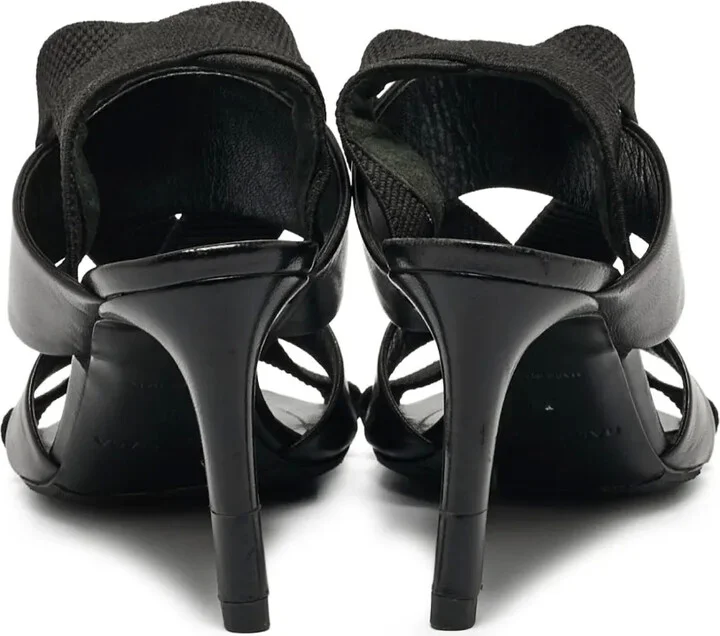 Cross-Strap Heeled Sandals - Image 4