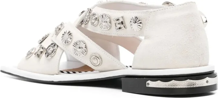 Cross-Strap Sandals - Image 3