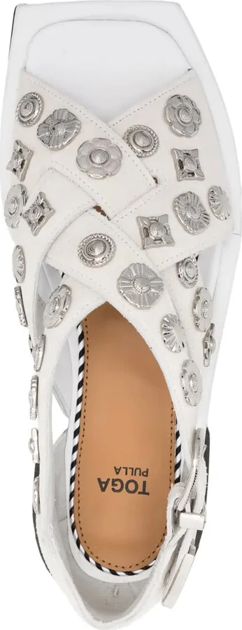 Cross-Strap Sandals - Image 4