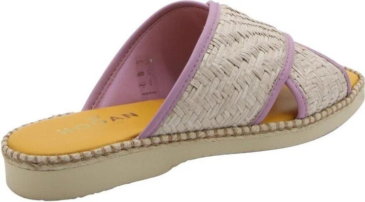 Cross Strap Slides - Image 2