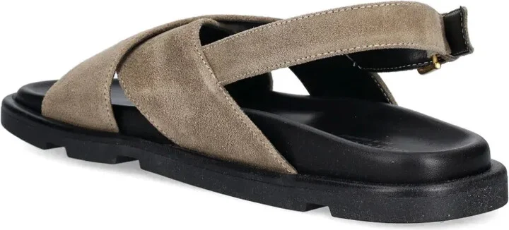 Cross-Strap Slingback Sandals - Image 3