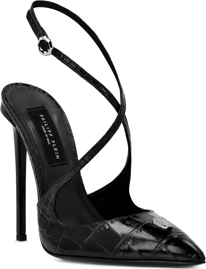 Crossing Crocco-print pumps - Image 2