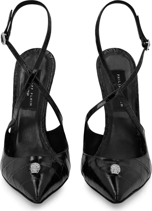 Crossing Crocco-print pumps - Image 3