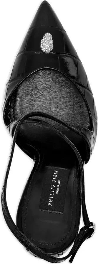 Crossing Crocco-print pumps - Image 4
