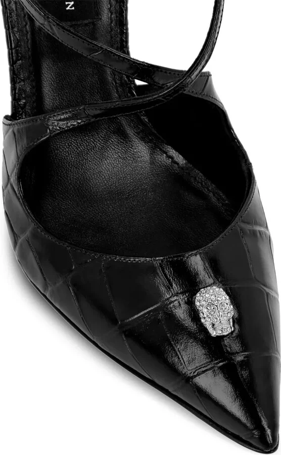 Crossing Crocco-print pumps - Image 5