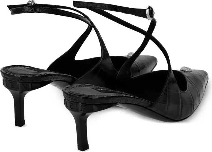 Crossing Crocco-print pumps - Image 3