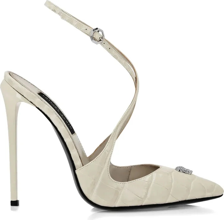Crossing Crocco Print pumps