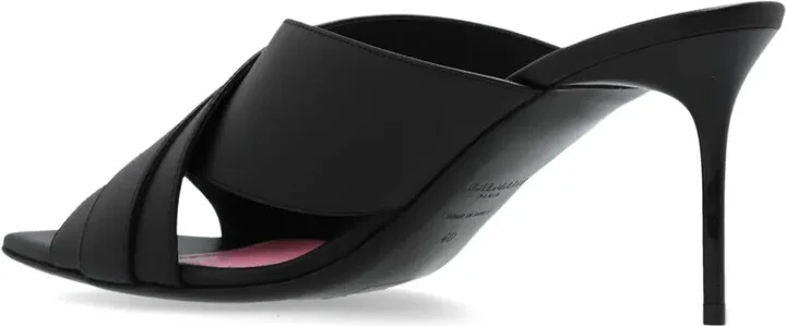 Crossover 75mm Leather Mules - Image 3