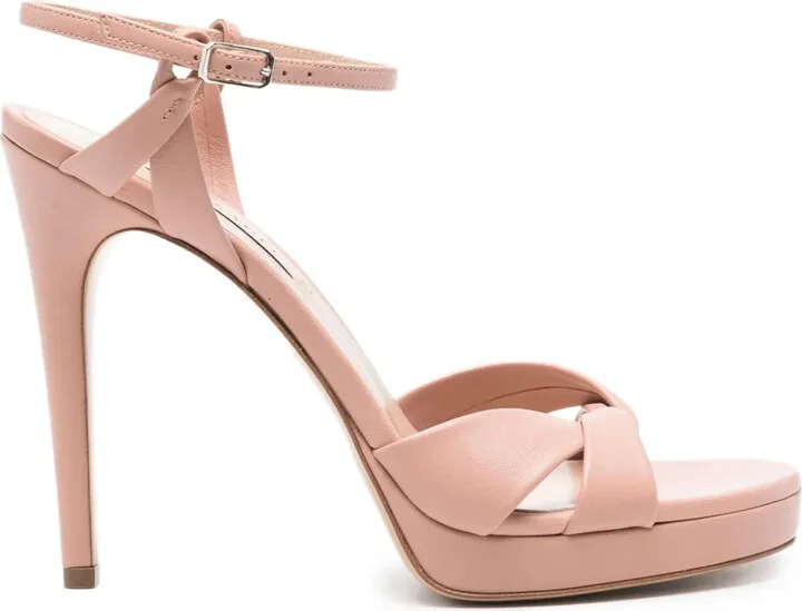 Crossover Ankle-Strap Sandals