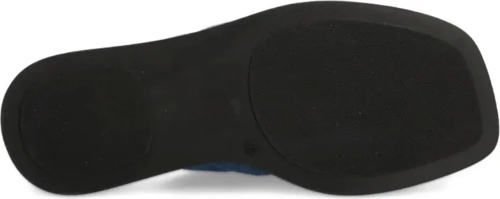 Crossover Denim-Effect Sandals - Image 5