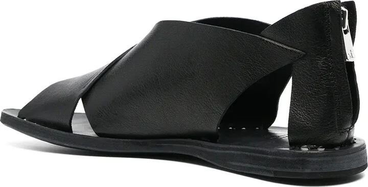 Crossover Flat Sandals - Image 3