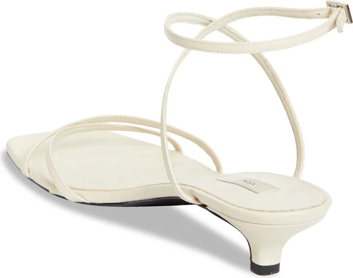 Crossover Kitten Heel Sandal - Image 2