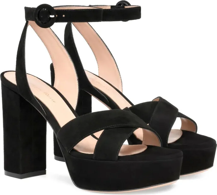 Crossover Platform Sandals - Image 2