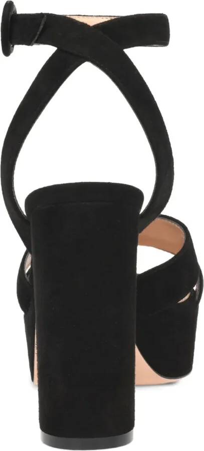 Crossover Platform Sandals - Image 3