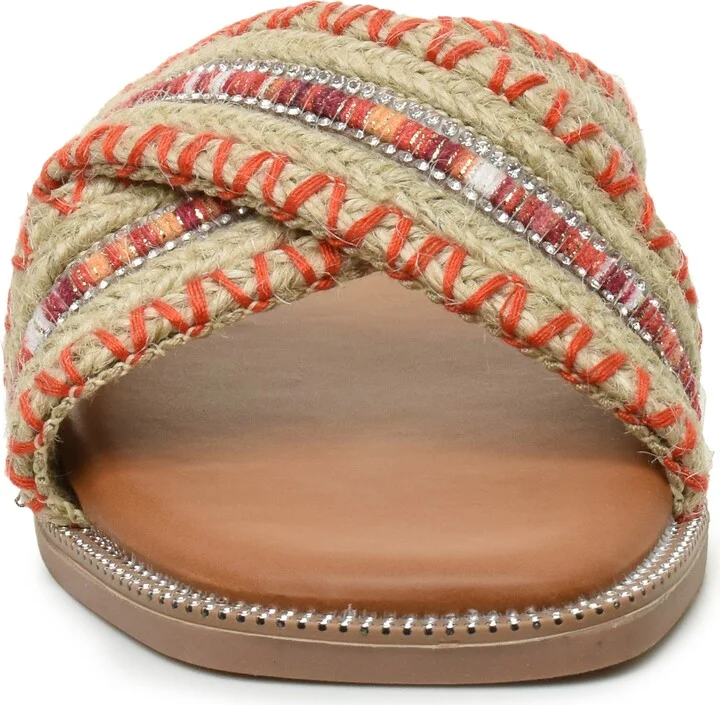 Crossover Slide Sandal - Image 8