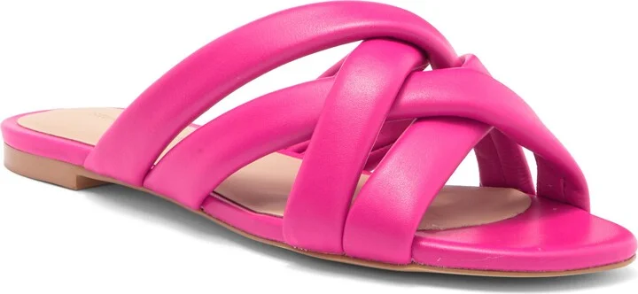 Crossover Slide Sandal