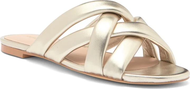 Crossover Slide Sandal