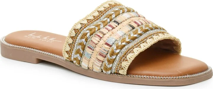 Crossover Slide Sandal