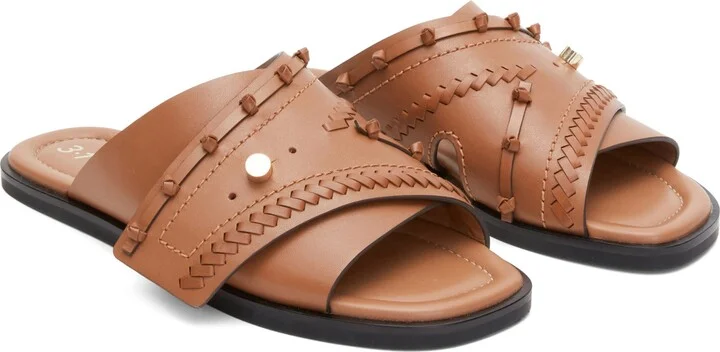 Crossover Slide Sandal