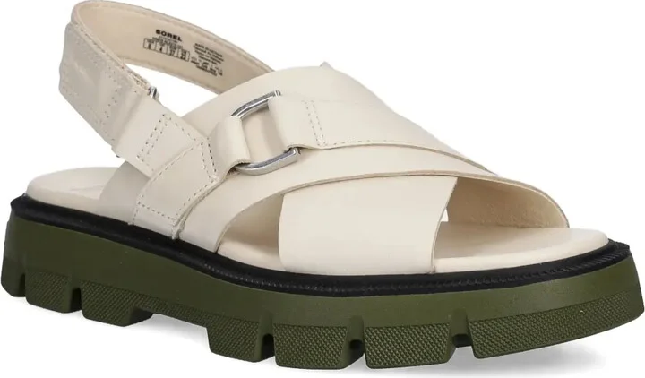 Crossover Slingback Sandals