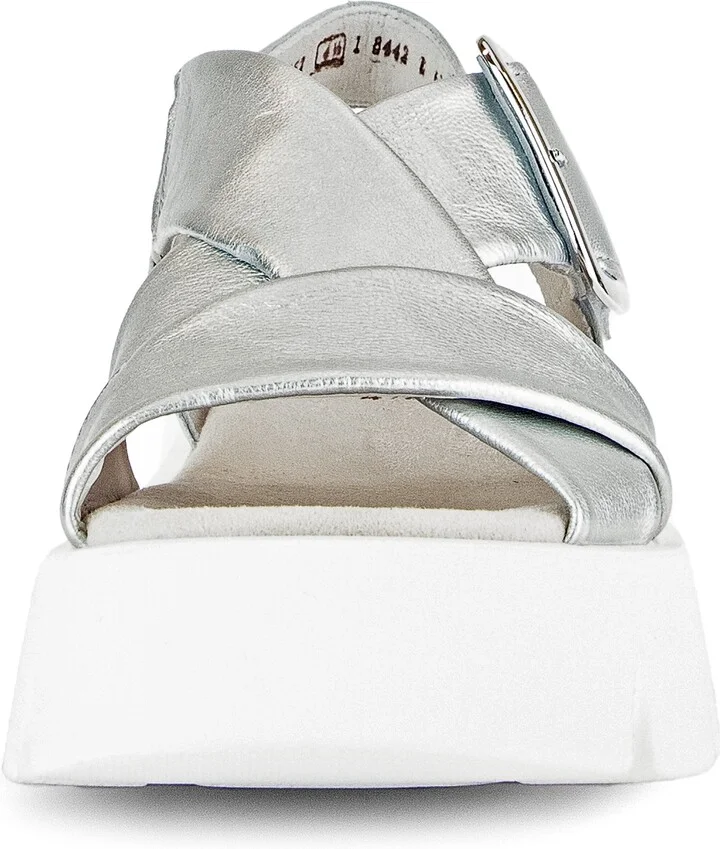 Crossover Slingback Wedge Sandal - Image 4