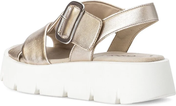 Crossover Slingback Wedge Sandal - Image 8