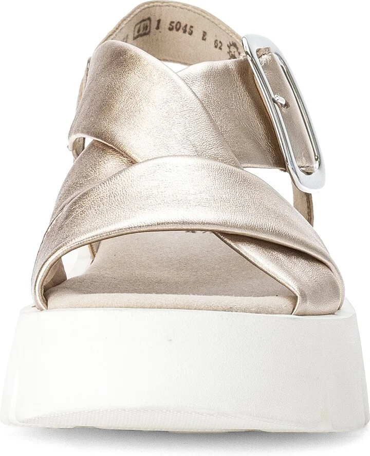 Crossover Slingback Wedge Sandal - Image 10