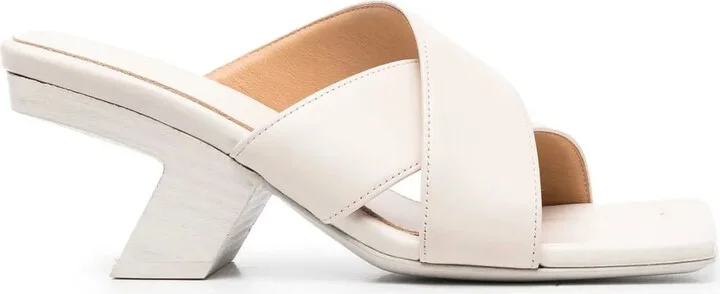 Crossover-Strap 75mm Leather Sandals