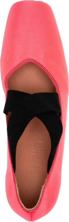 Crossover-Strap Ballerina Shoes - Image 4
